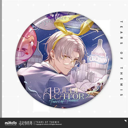 tears of themis 4th anniversary series tinplate badge ACG GO