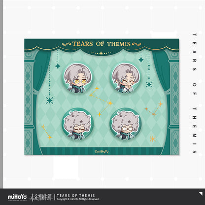 tears of themis amorae ensnare series chibi mini badge set ACG GO