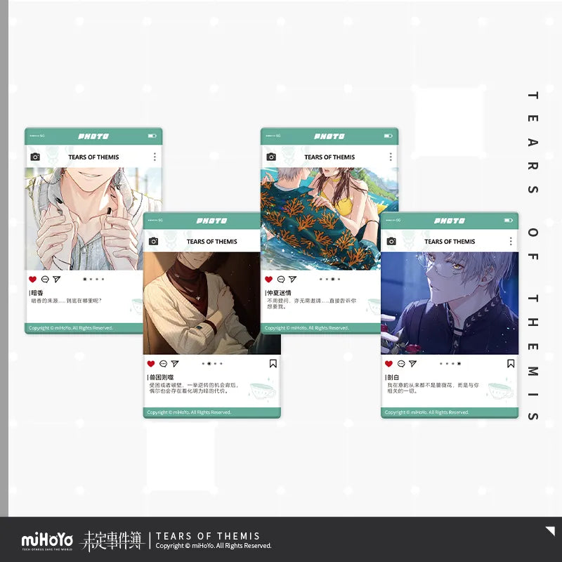 tears of themis collection series freeze frame cg acrylic phase card vol 7 ACG GO