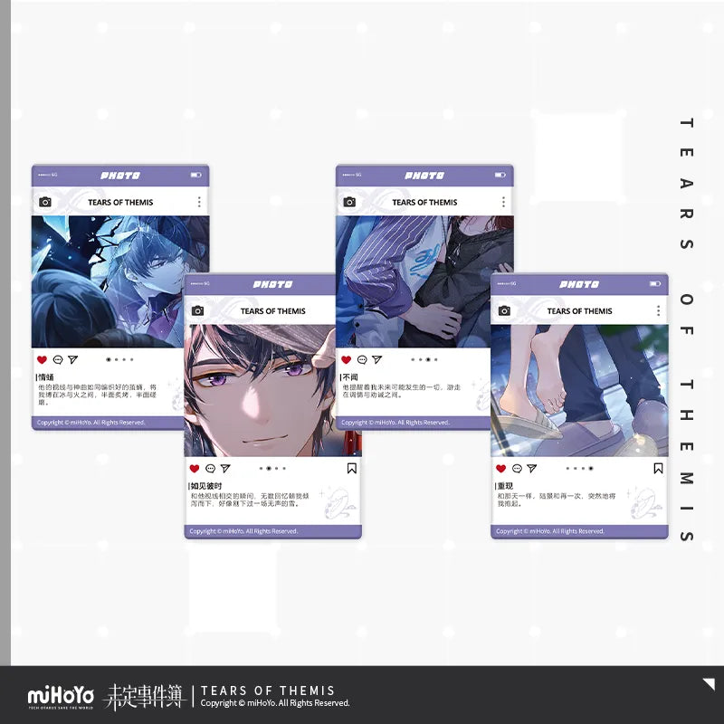 tears of themis collection series freeze frame cg acrylic phase card vol 7 ACG GO