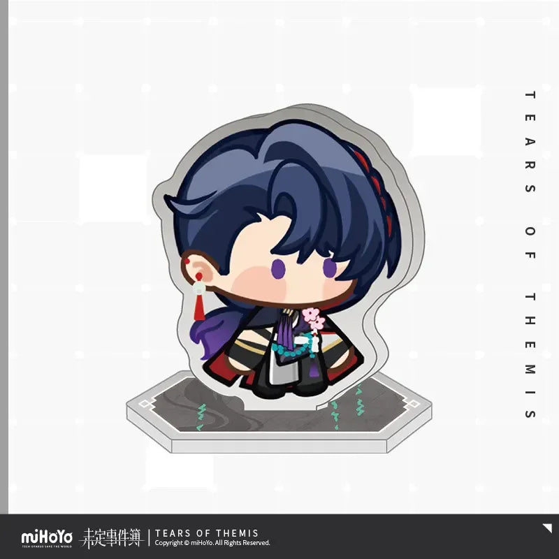 Omni Spirits Bureau: Dark Fates Series Abnormal Records Chibi Standee Pendant Tears of Themis ACG Go Anime