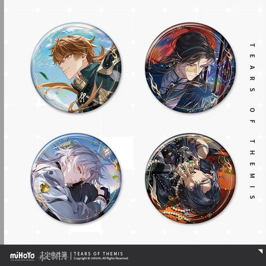 tears of themis omni spirits bureau dark fates series tinplate badge ACG GO