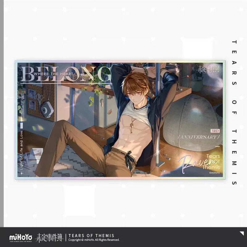 Where The Heart Series Acrylic Shikishi Cardboard Tears of Themis Marius von Hagen ACG Go Anime www.acg-go.com Art Decor, Artem Wing, Cardboard, Luke Pearce, Marius von Hagen, Shikishi, Vyn Richter