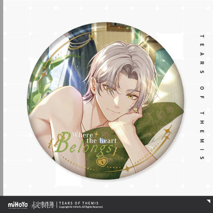 tears of themis where the heart series tinplate badge ACG GO