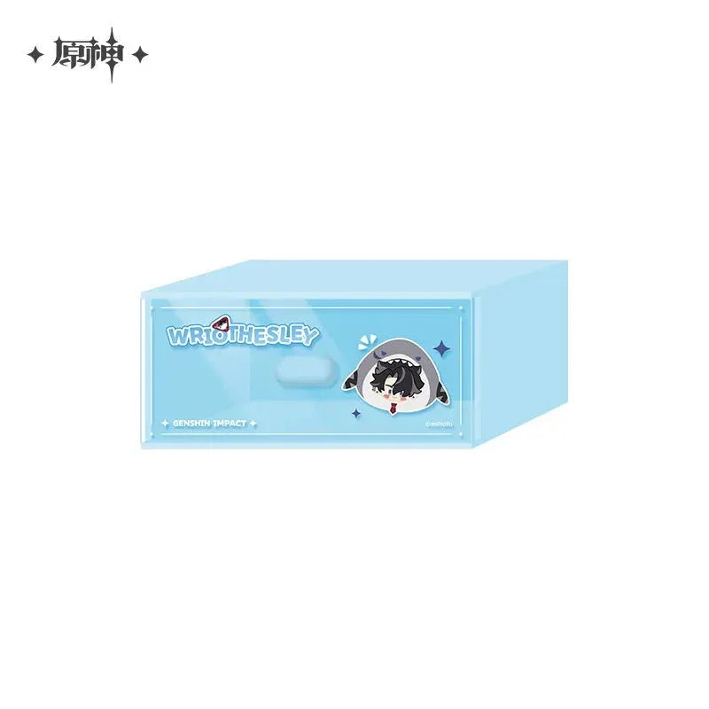 Teyvat Zoo Theme Series Desktop Storage Box Genshin Impact Wriothesley ACG Go Anime www.acg-go.com Diluc, Stationary, Tartaglia, Tighnari, Wriothesley, Xiao, Yae Miko