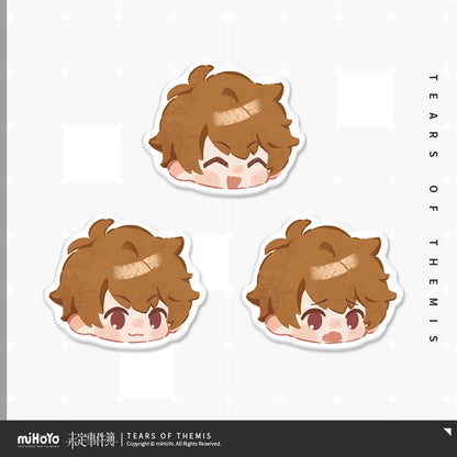 Tears of Themis Love & Wanderlust Series Chibi Ceramic Refrigerator Magnets