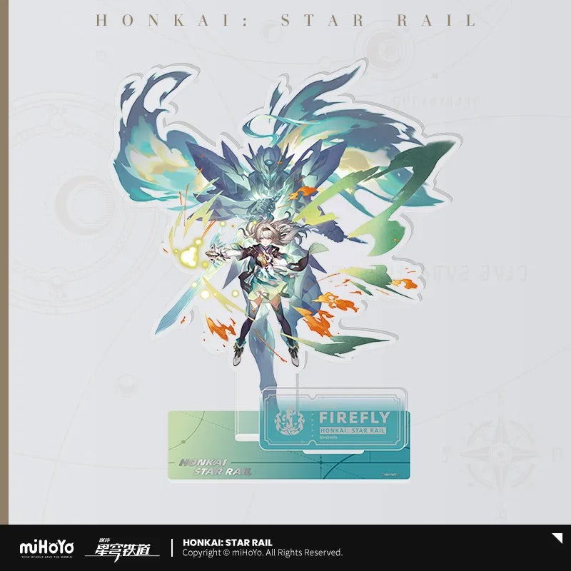 the destruction character warp artwork acrylic standee ACG GO