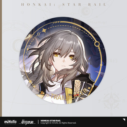 the destruction character warp artwork tinplate badge ACG GO