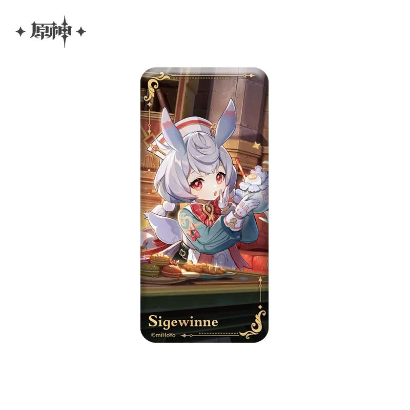 theme series character square badge ACG GO