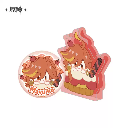 Wondrous Travels Series Mavuika Badge (Not For Sale)