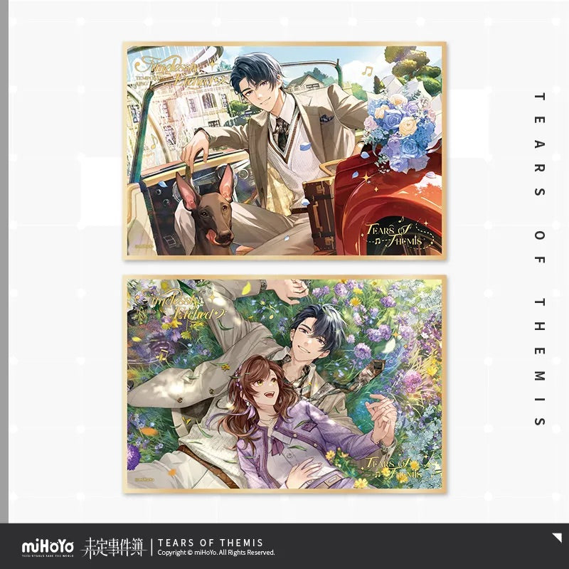 timelessly etched series acrylic shikishi cardboard ACG GO