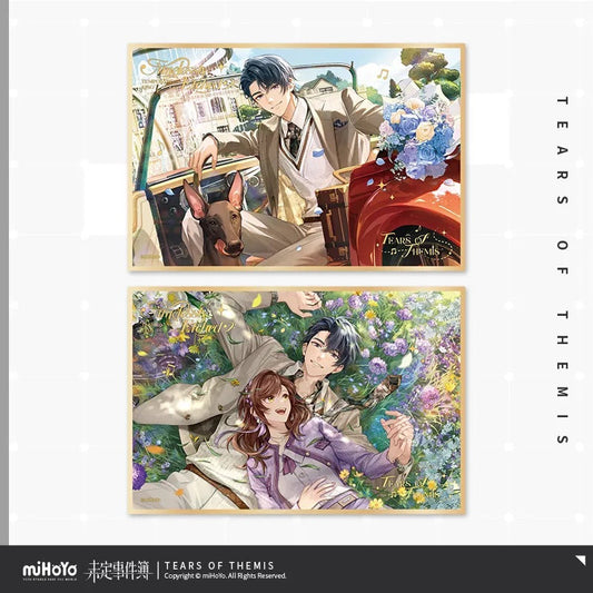 timelessly etched series acrylic shikishi cardboard ACG GO