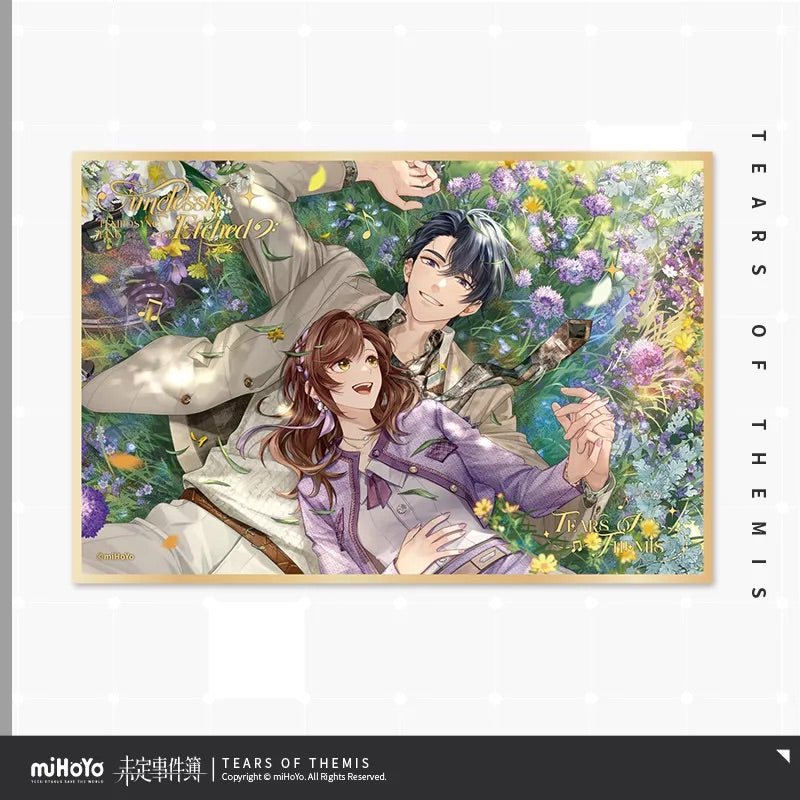 timelessly etched series acrylic shikishi cardboard ACG GO