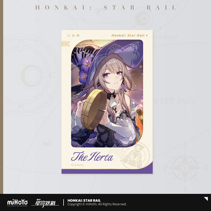 Honkai: Star Rail Starry Sea Celebration Series Faux Film Cards