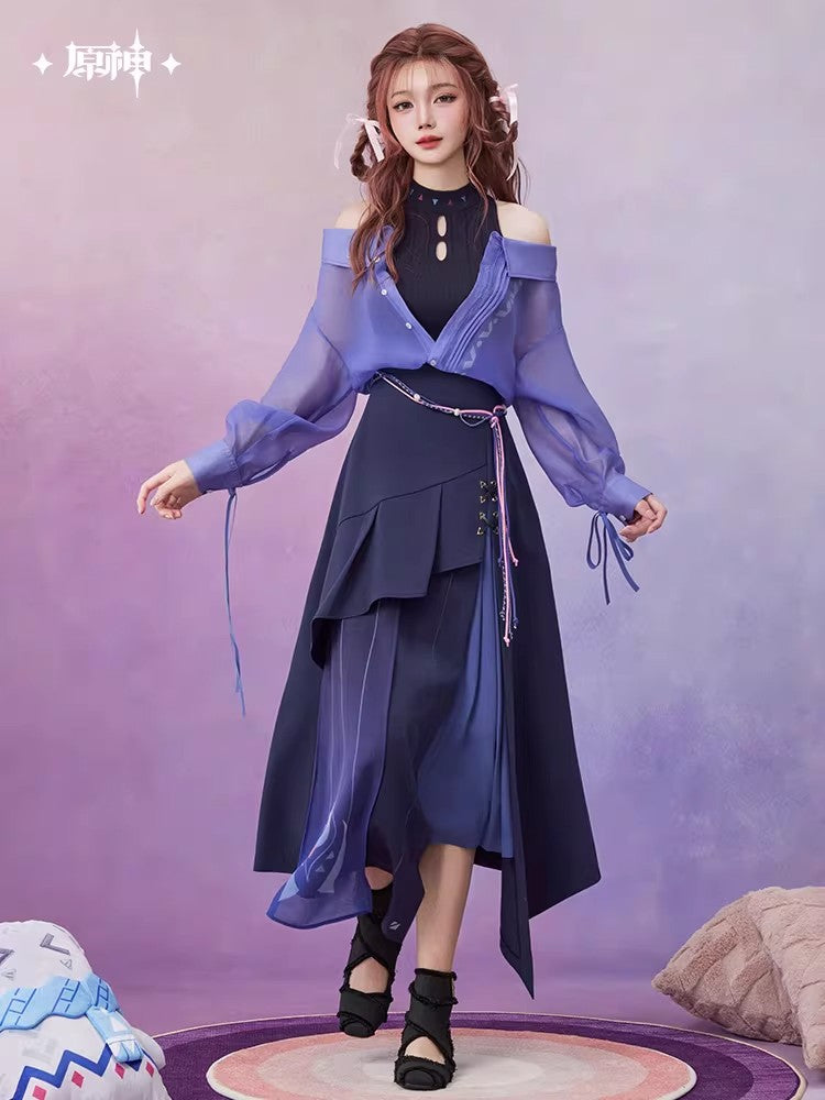 Genshin Impact Citlali Theme Impression Series Knitted Shirt Set