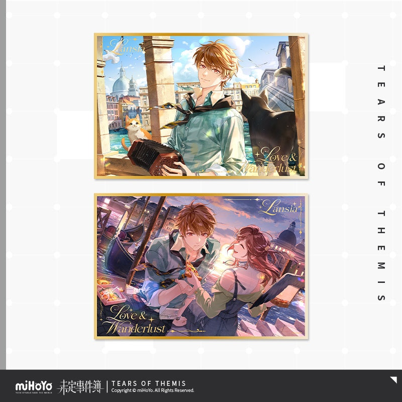 Tears of Themis Love & Wanderlust Series PET Shikishi Cardboard
