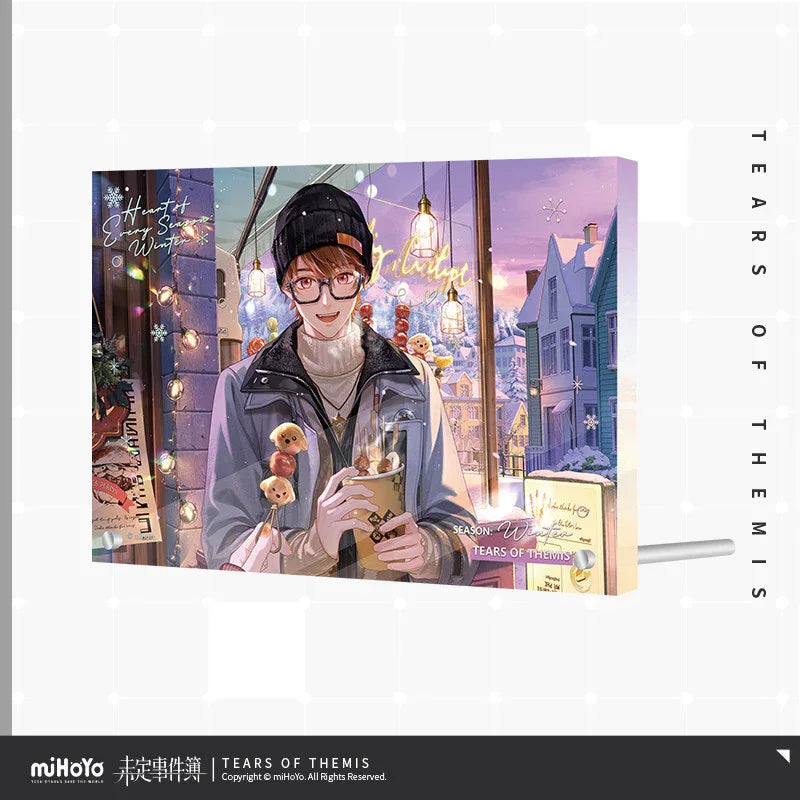 Tears of Themis Heart of Every Seasons Series Acrylic Decorative Painting Luke Pearce ACG Go Anime www.acg-go.com Art Decor, Artem Wing, Luke Pearce, Marius von Hagen, Tears of Themis, Vyn Richter