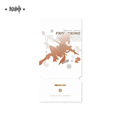 Genshin Impact Yoimiya Apparel Series Stub Card Sihouette Ver. (Not For Sale) Silhouette Version ACG Go Anime www.acg-go.com Genshin Impact, Yoimiya