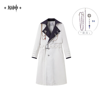Frost and Flame Series Fatui Harbinger Impression Long Coat