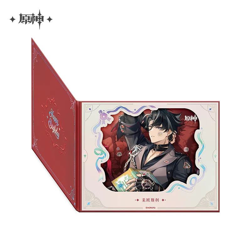 Genshin Impact The Day of Destiny Series Flip Page Window Shikishi Cardboard 2025