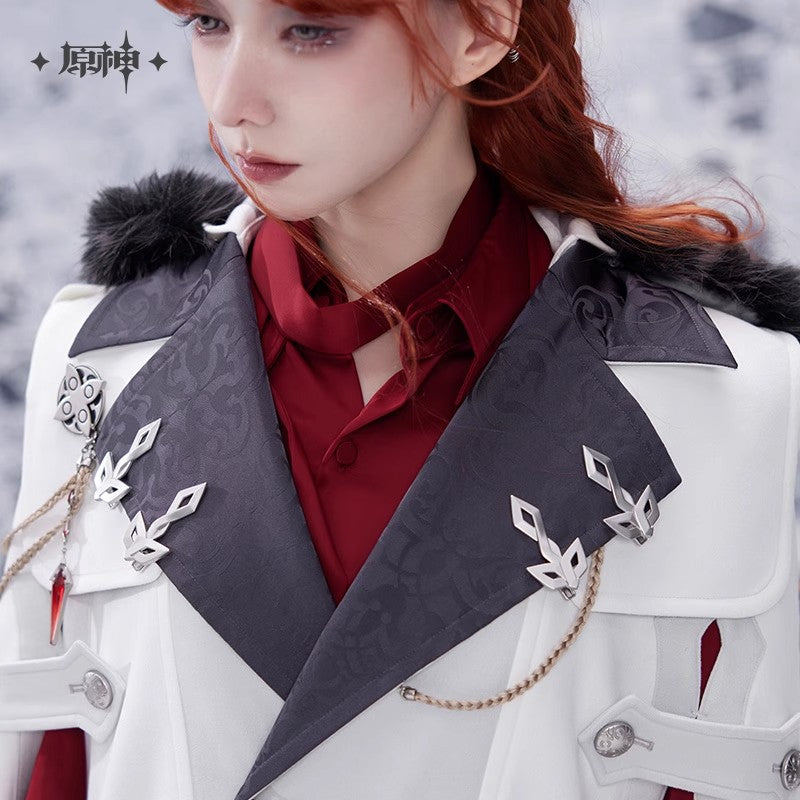Frost and Flame Series Fatui Harbinger Cloak