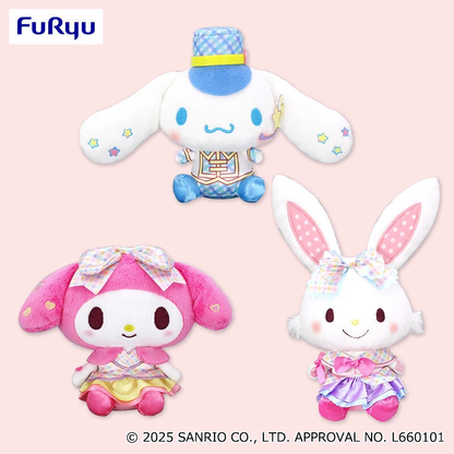 Furyu Sanrio Characters Ichigo Shimbun No. 640 Collaboration Plush Toy
