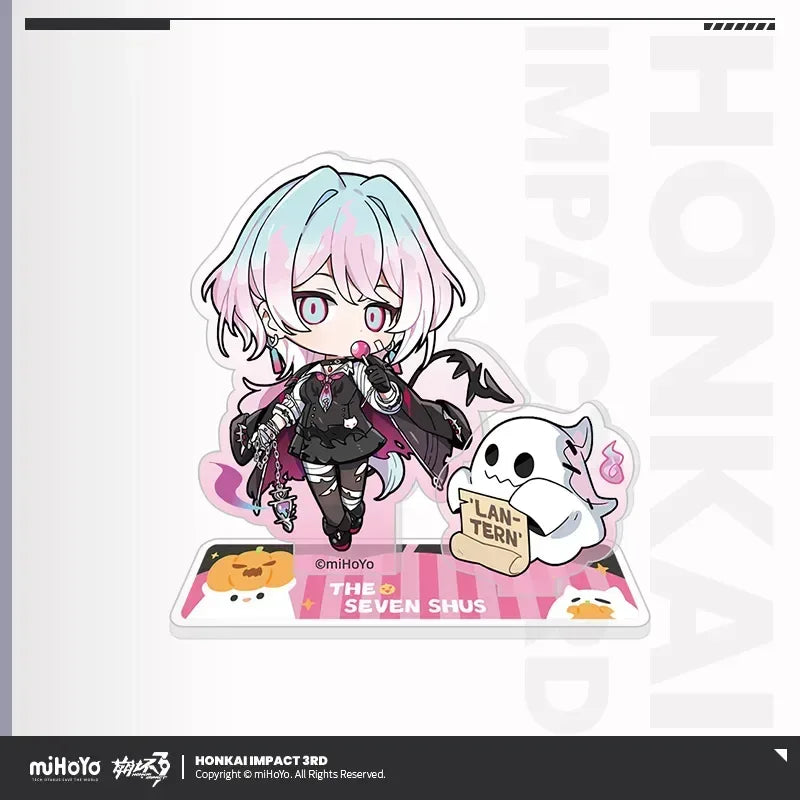 Honkai Impact 3rd The Seven Shus Night of Encounters Series Chibi Acrylic Stand Lantern ACG Go Anime www.acg-go.com Ajita, Baiji, Honkai Impact 3rd, Lantern, Litost, Serapeum, Songque, Stand, Thelema