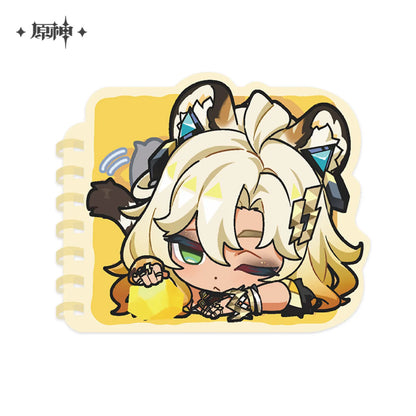 Chibi Character Series Spiral Notebook Natlan