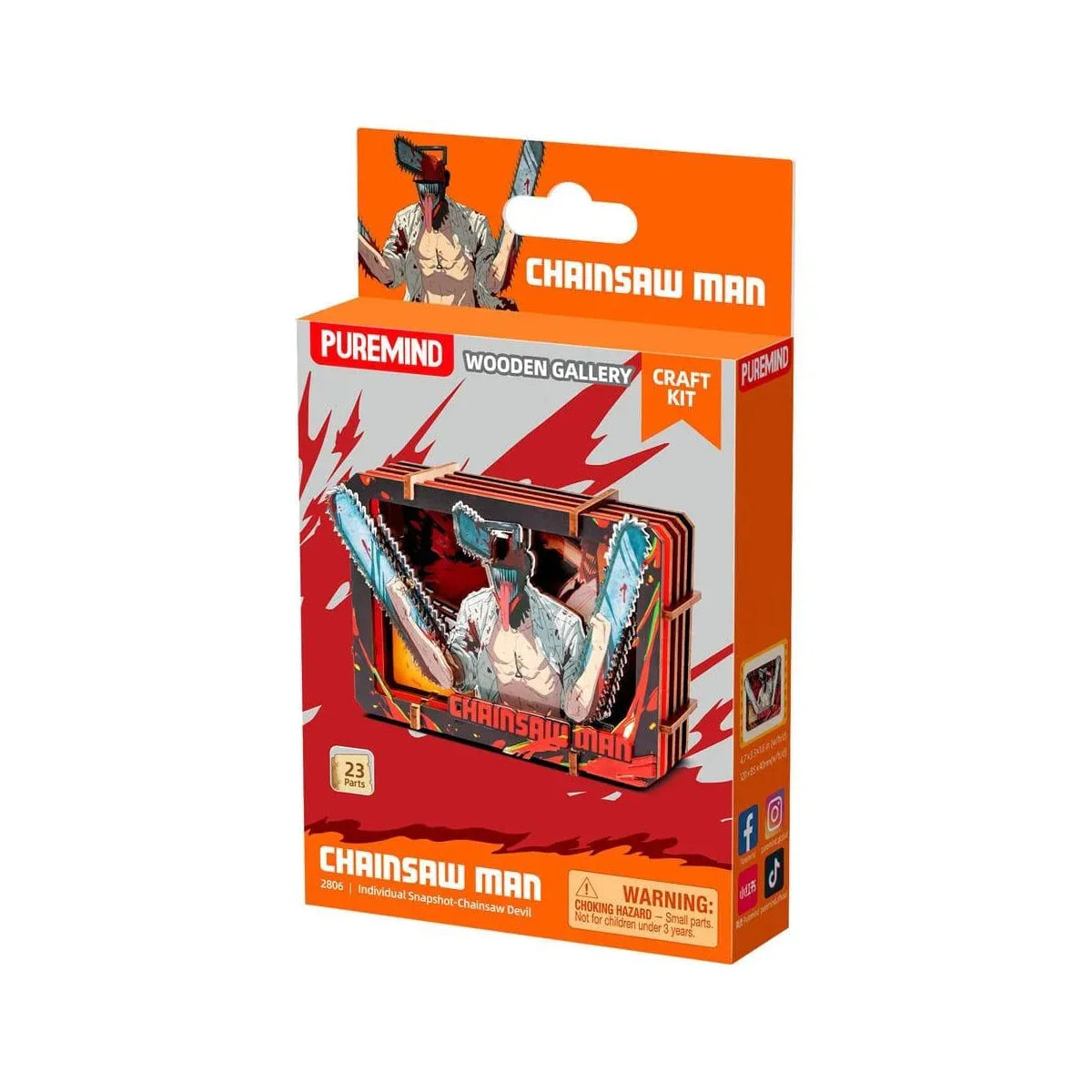 Chainsaw Man Wooden Gallery-S Chainsaw Devil Ornament