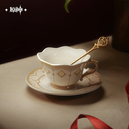 Genshin Impact Mirror-Water Fallacy Sandrone Impression Afternoon Tea Cup and Saucer Set