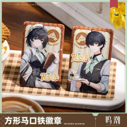 Wuthering Waves When the Skies Align Theme Rover Square Badge Male Rover ACG Go Anime www.acg-go.com Badge, Female Rover, Male Rover, Wuthering Waves