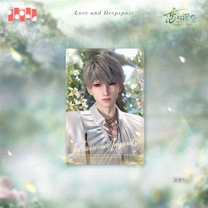 Love and Deepspace Spring and Flowers Series Floral Silhouette Acrylic Shikishi Cardboard