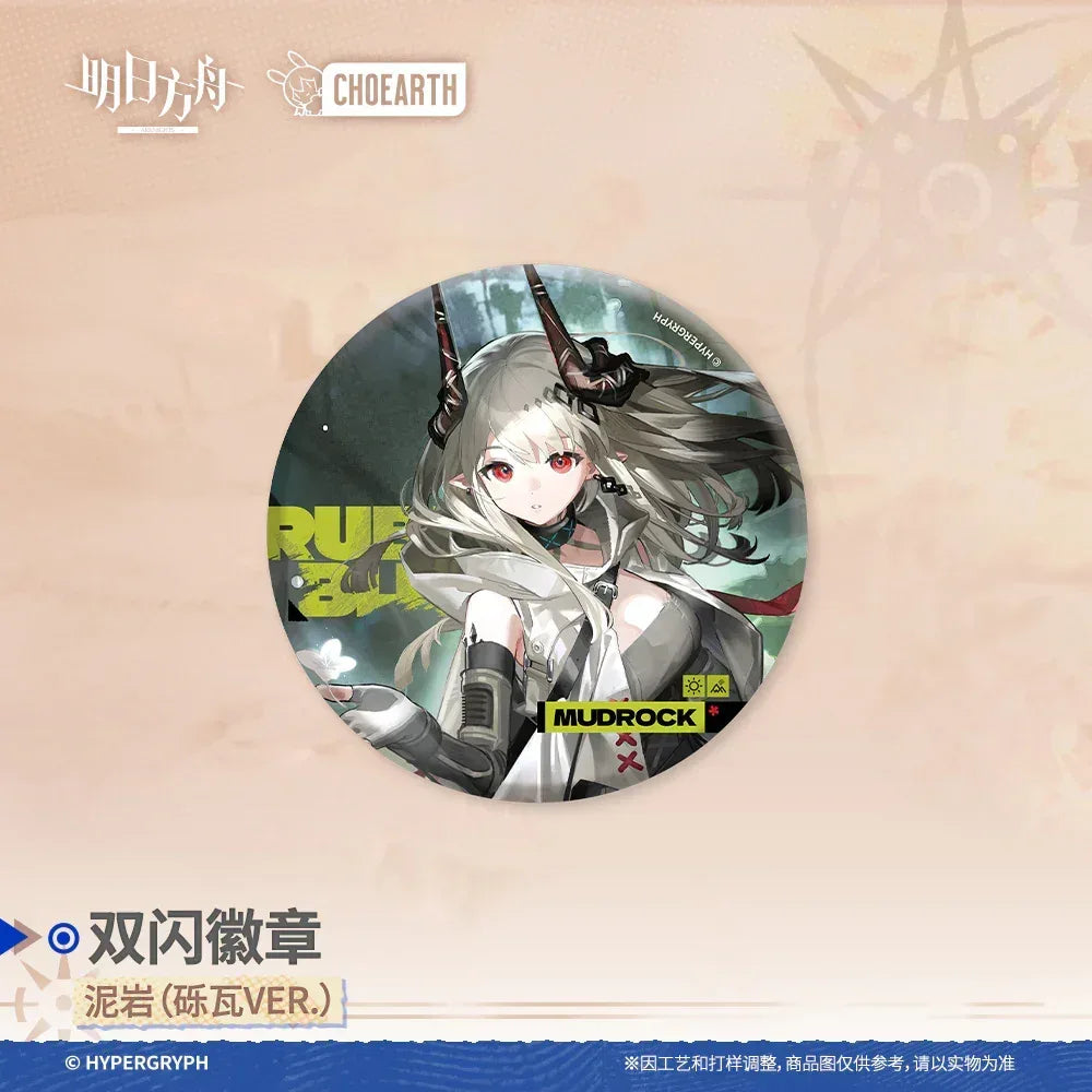 Arknights Glittering Shikishi Badge (Ray / Mudrock / Tequila / Harold / Diamante) Mudrock ACG Go Anime www.acg-go.com Arknights, Badge, Diamante, Harold, Mudrock, Ray, Tequila
