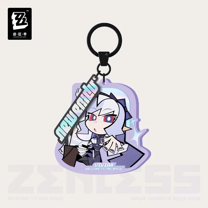 Eridu Series Mockingbird Chibi Acrylic Keychain