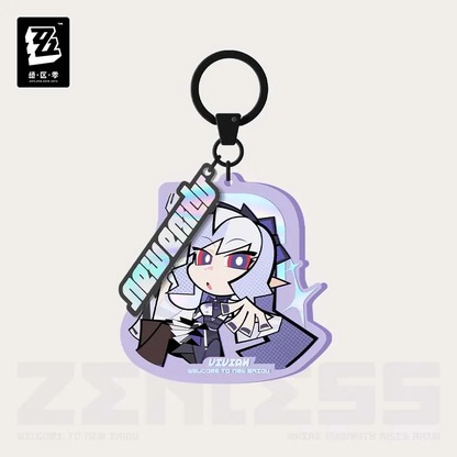 Eridu Series Mockingbird Chibi Acrylic Keychain
