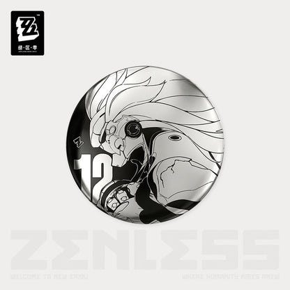 Zenless Zone Zero Time Signal Research Series Metallic Mirror Badge Vol.2