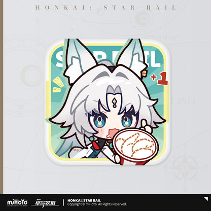 Honkai: Star Rail x KFC 2025 Series Chibi Emoji Tinplate Badge