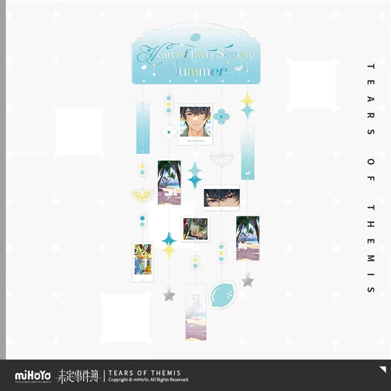 Tears of Themis Heart of Every Seasons Series Acrylic Wind Chime Kit Marius von Hagen ACG Go Anime www.acg-go.com Artem Wing, Luke Pearce, Marius von Hagen, Pendant & Keychain, Tears of Themis, Vyn Richter