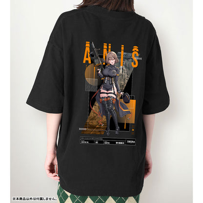 LOVECACAO Illustration Anis Tactical Fashion Ver. Unisex BIG Silhouette T-shirt