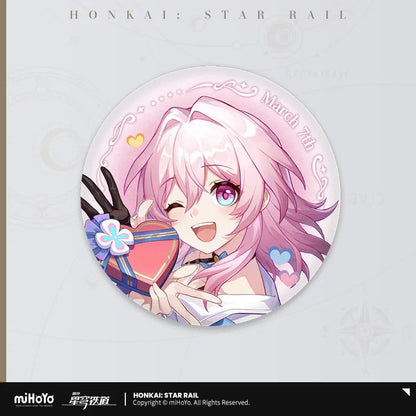 universe candy house series tinplate badge ACG GO
