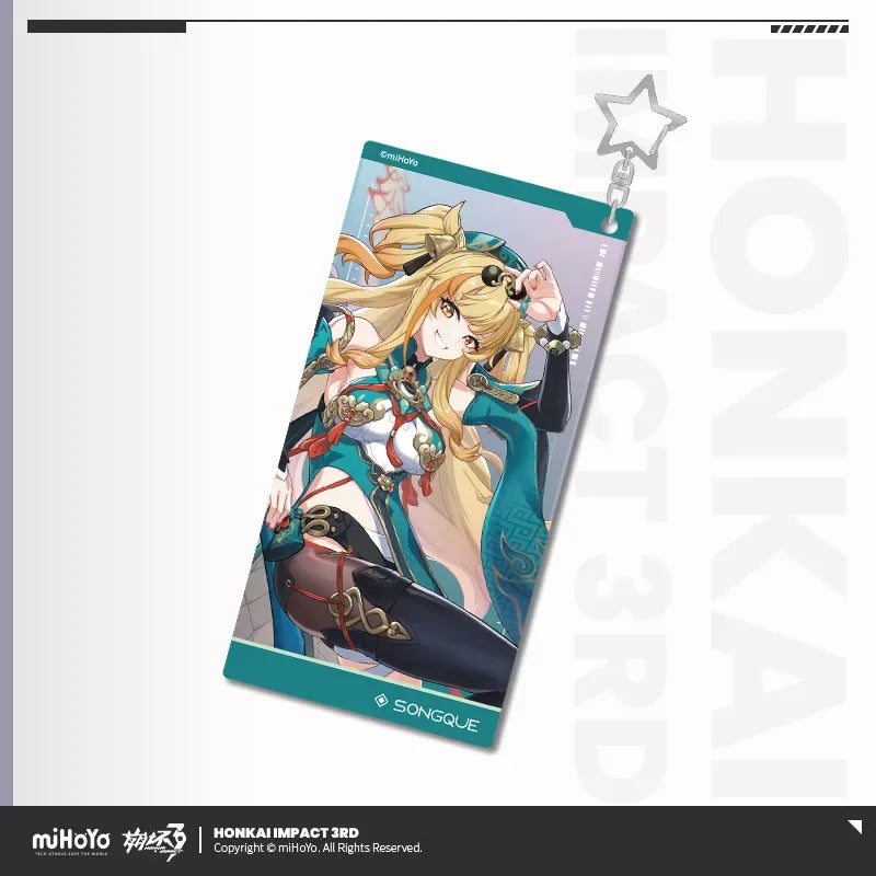 Portrait Series Acrylic Keychain Vol.2 Honkai Impact 3rd Songque Leaf's Visions Ver. ACG Go Anime www.acg-go.com Coralie, Dream Seeker, Helia, Honkai Impact 3rd, Lantern, Pendant & Keychain, Senadina, Songque, Thelema