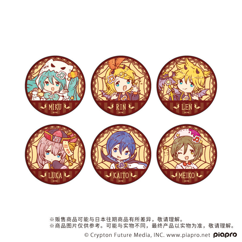 Piapro Characters Series Badge Mystery Box Halloween Ver.