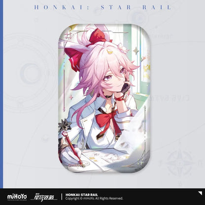 Honkai: Star Rail Light Cone Series Rectangular Tinplate Badge 4.0