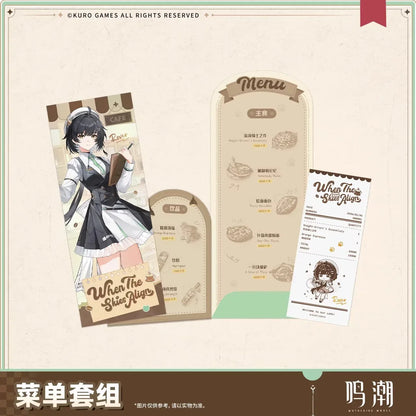 Wuthering Waves When the Skies Align Theme Rover Menu Set Female Rover ACG Go Anime www.acg-go.com Art Decor, Female Rover, Male Rover, Wuthering Waves