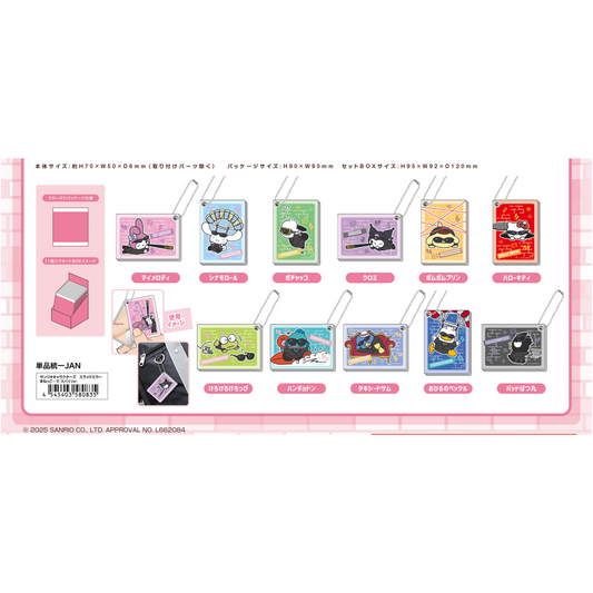 Sanrio Characters Slide Mirror Collection: Mimic Spy Ver. Mystery Box