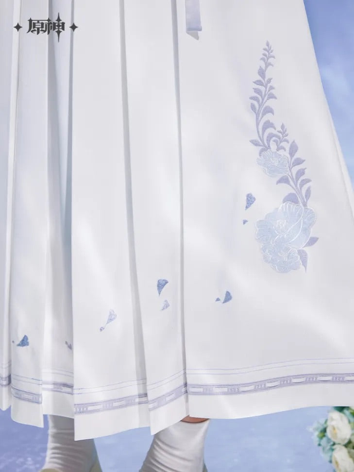 Kamisato Ayato Theme Impression Series Long Pleated Skirt
