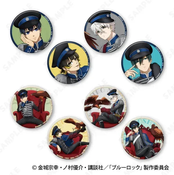 Blue Lock Napoleon Jacket x Haw Trading Can Badge Mystery Box Vol.1 All Set (8 pcs) ACG Go Anime www.acg-go.com Badge, blue lock, Mystery Box