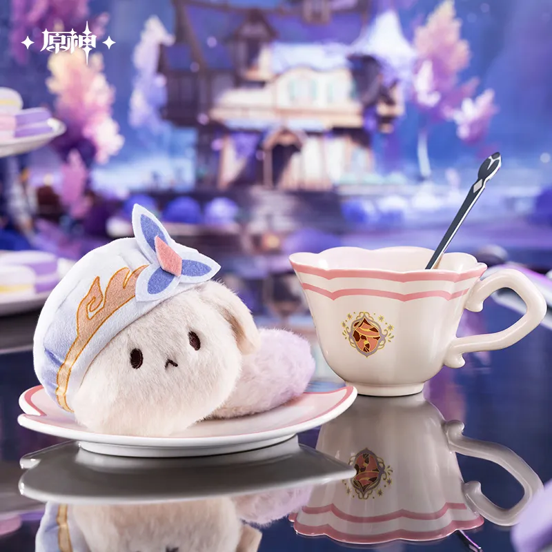 Genshin Impact The Noise and Silence in the Heart Nicole Impression Afternoon Tea Cup & Saucer Set