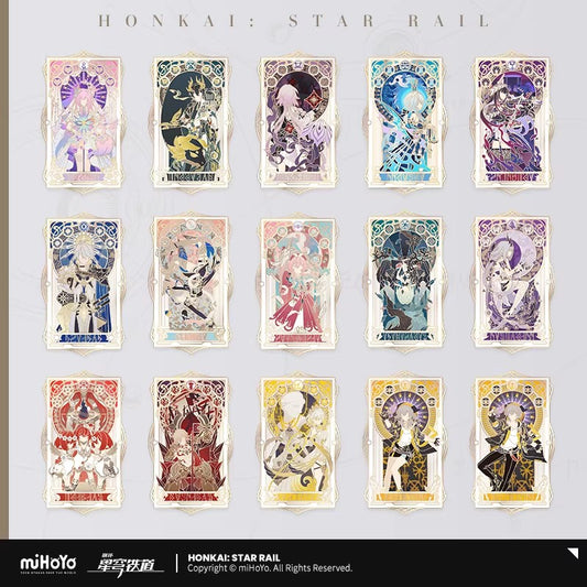 Honkai: Star Rail As I Wrote Series Metal Bookmark
