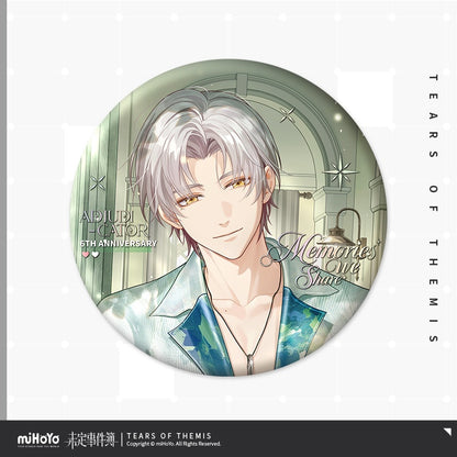 Tears of Themis Memories We Share Series Tinplate Badge